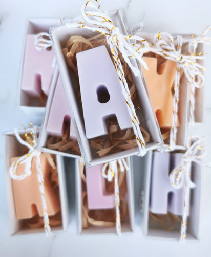 Alpha Letter Soap(small single letter)